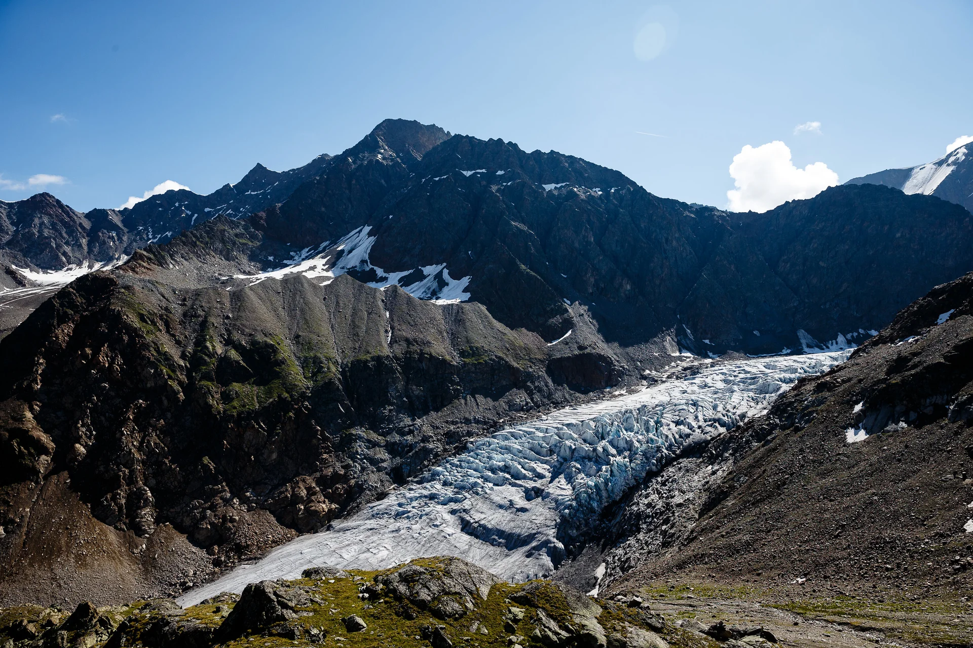 Über den Gepatschferner zur Rauhekopfhütte. | © DAV/Marco Kost Über den Gepatschferner zur Rauhekopfhütte. | © DAV/Marco Kost